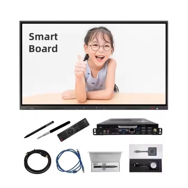 Digital Smart Whiteboard Touch Interactive Panel Smart White Board for Conference New Design HD 65 75 86 100 Inch Indoor - Image 3